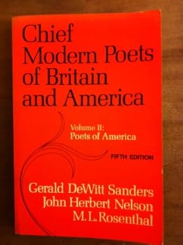 Chief Modern Poets of Britain and America: Vol. II: Poets of America