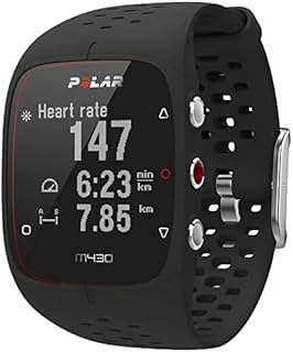 Polar M430 - GPS Sports Watch for Running for men and women - Wrist-based Heart Rate Monitor Tracker, 24/7 activity and Sleep tracking, Vibrating alerts - for Indoor and Outoor Trainings