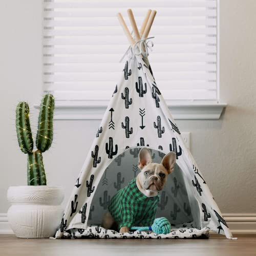 IECOii Dog Shirt, Classic Green Plaid Dog T-Shirt, Green Buffalo Dog Summer Clothes with Buttons Closure, Two-Legged Dog Cat Cardigan for All Seasons, Soft Breathable Pet Clothes for Cats Small Dogs - Image 4