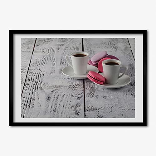 Peinture 70x50 cm Tulup cadre de photo en bois MDF affiche de tableau moderne de salon
