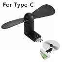 BLAXSTOC Mini Portable Multicolour USB Dragon Fan with 2 Soft Plastic Blades, Flexible & Lightweight, Ideal for Travel & Home Use gallery image