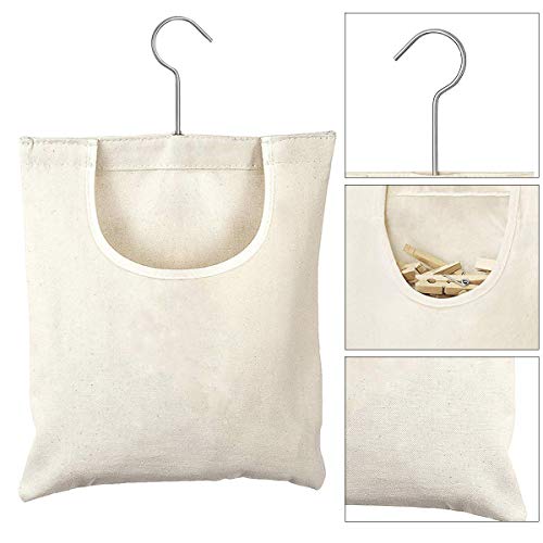 2 Sacs à Pinces à Linge Gativs - Rangement Malin Pour Balcon Et Salle De Bain