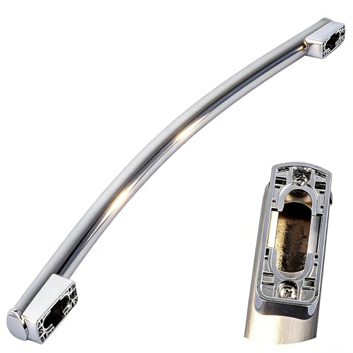 WR12X34310 Stainless Steel Freezer Door Handle Approx. 27.8