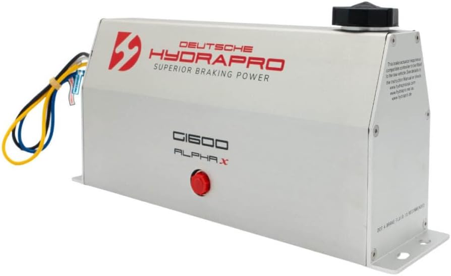 Alpha G1600X (1600psi) EOH Brake Actuator for Trailer Disc Brakes Extra-Large Reservoir