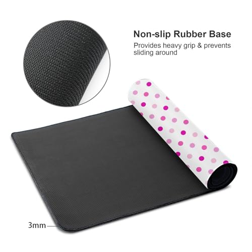 Tapis de souris grand format antidérapant pour protéger votre bureau