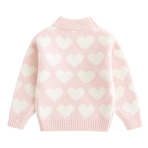 Image of Curipeer Girls Pullover Sweaters, Lace-up Long Sleeve Crewneck | Soft Warm Classic Cable Knit, Winter Fall Spring Daily Wear, Little Kids Tween Girl