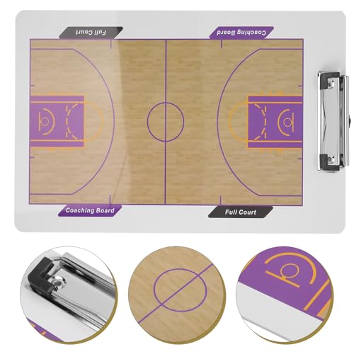 Tableau blanc de basketball effaçable à sec planche double face de stratégie - 6
