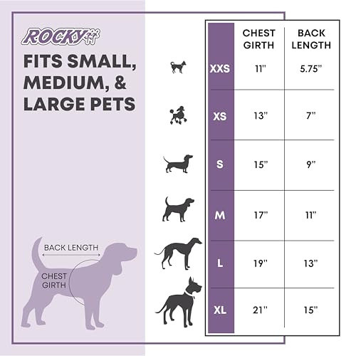 Ropa térmica para mascotas Rocky ideal para paseos invernales con perros XXS 4