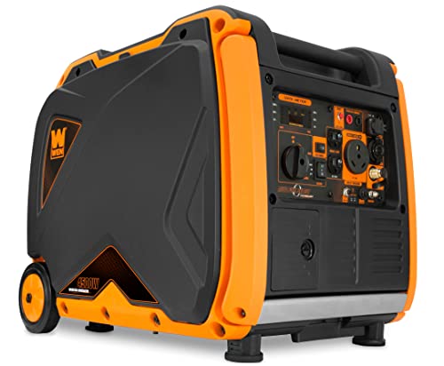 WEN DF451i Super Quiet 4500-Watt Electric Start Dual Fuel RV-Ready Portable Inverter Generator with Fuel Shut-Off - Image 3