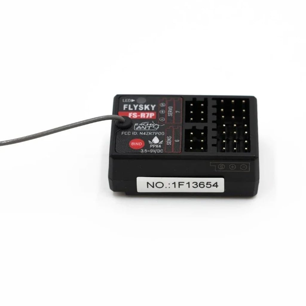 Récepteur FS-R7P 2,4 G 7 CH Sortie PWM 3,5-8,4 V pour télécommande d'émetteur Flysky FS-G7P