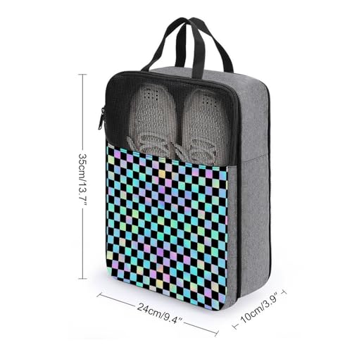 Sacs à chaussures de golf irisés pour protéger vos pointes de bowling et danse - 2
