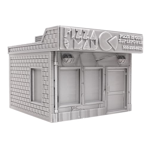Terrain Pizza Shop compatible MCP 32 mm avec détails architecturaux