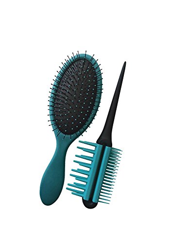Jerome Alexander Magic Brush, Detangling Brush - Teal