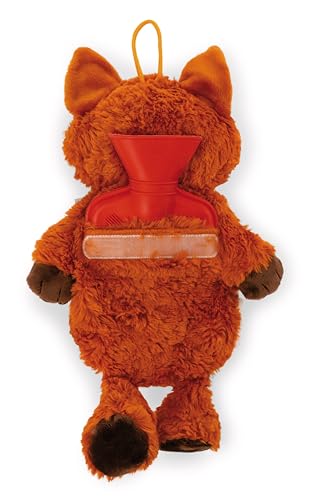 NICI Wärmflasche Fuchs Fridalie 300ml 35cm - orange - Kuscheliges Wärmetier ab 10 Monaten – Plüschtier-Wärmflasche, Wärmebeutel für Kinder und Erwachsene | 61935