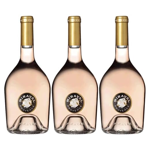 Château Miraval Cotes de Provence Rosé 3er Paket | 2020 | AOP | Roséwein aus der Provence (3 x 0.75l) | Trocken | Weine für jeden Geschmack von CAPREO
