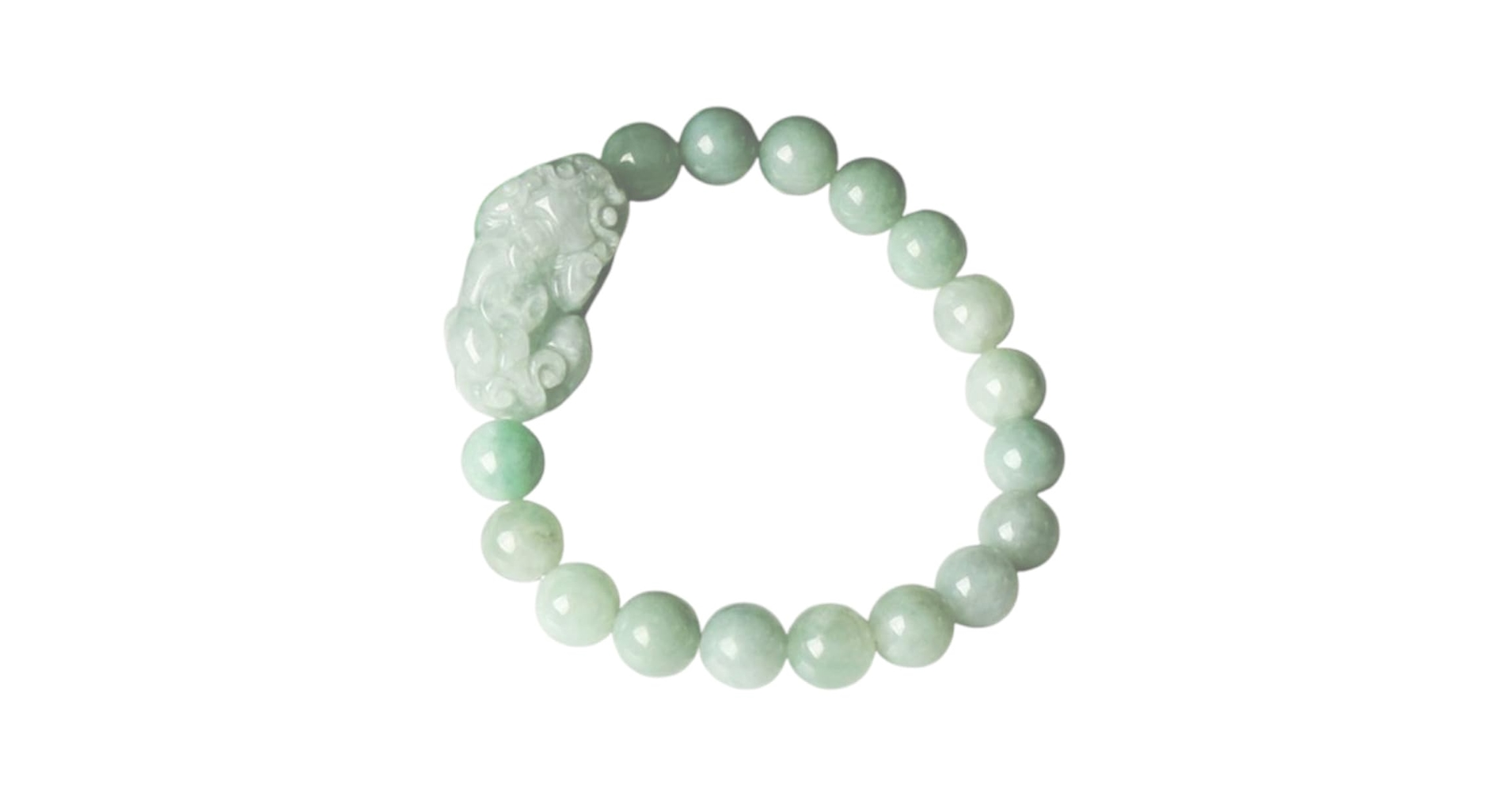 翡翠ヒキュウブレスレット ひすい ヒキュウ 本翡翠 ジェダイト 赤紐 手編み ブレスレット