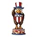 Jim Shore Heartwood Creek Pint Size Patriotic Eagle Stone Resin Figurine, 5.25”