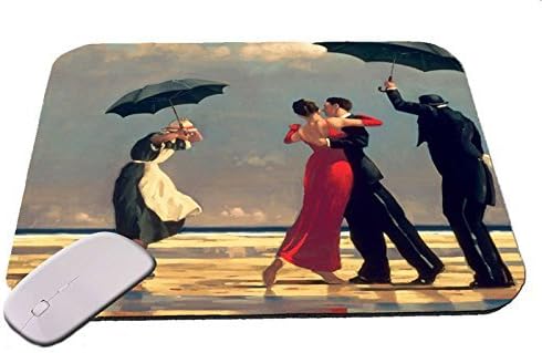 Singing Butler Jack Vettriano Art Print Mouse Pad (mousepad)