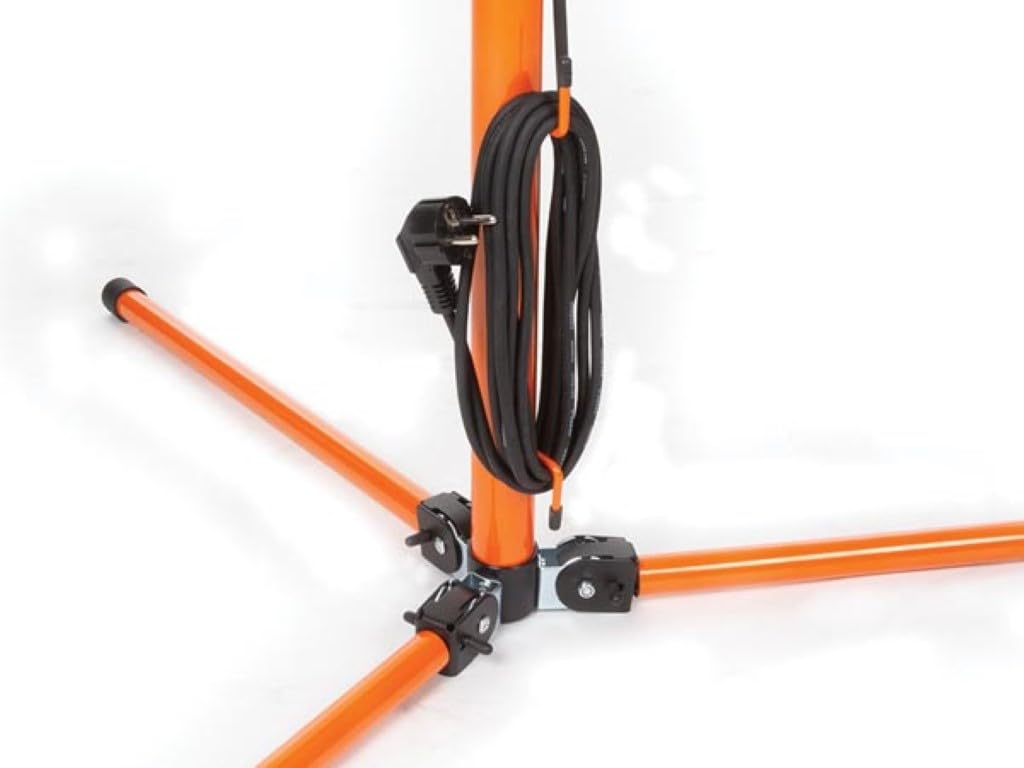 Proyector portátil led sobre trípode – 50 w – 4000 k – cable de 5 m