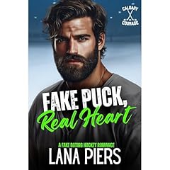 Fake Puck, Real Heart Audiolibro Por Lana Piers arte de portada
