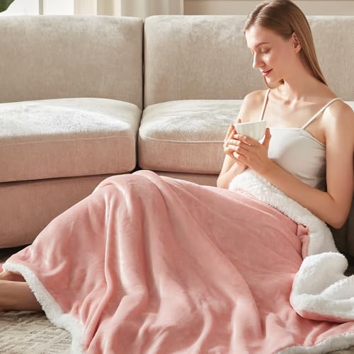 Cozy Heated Twin Size Electric Throw Blanket