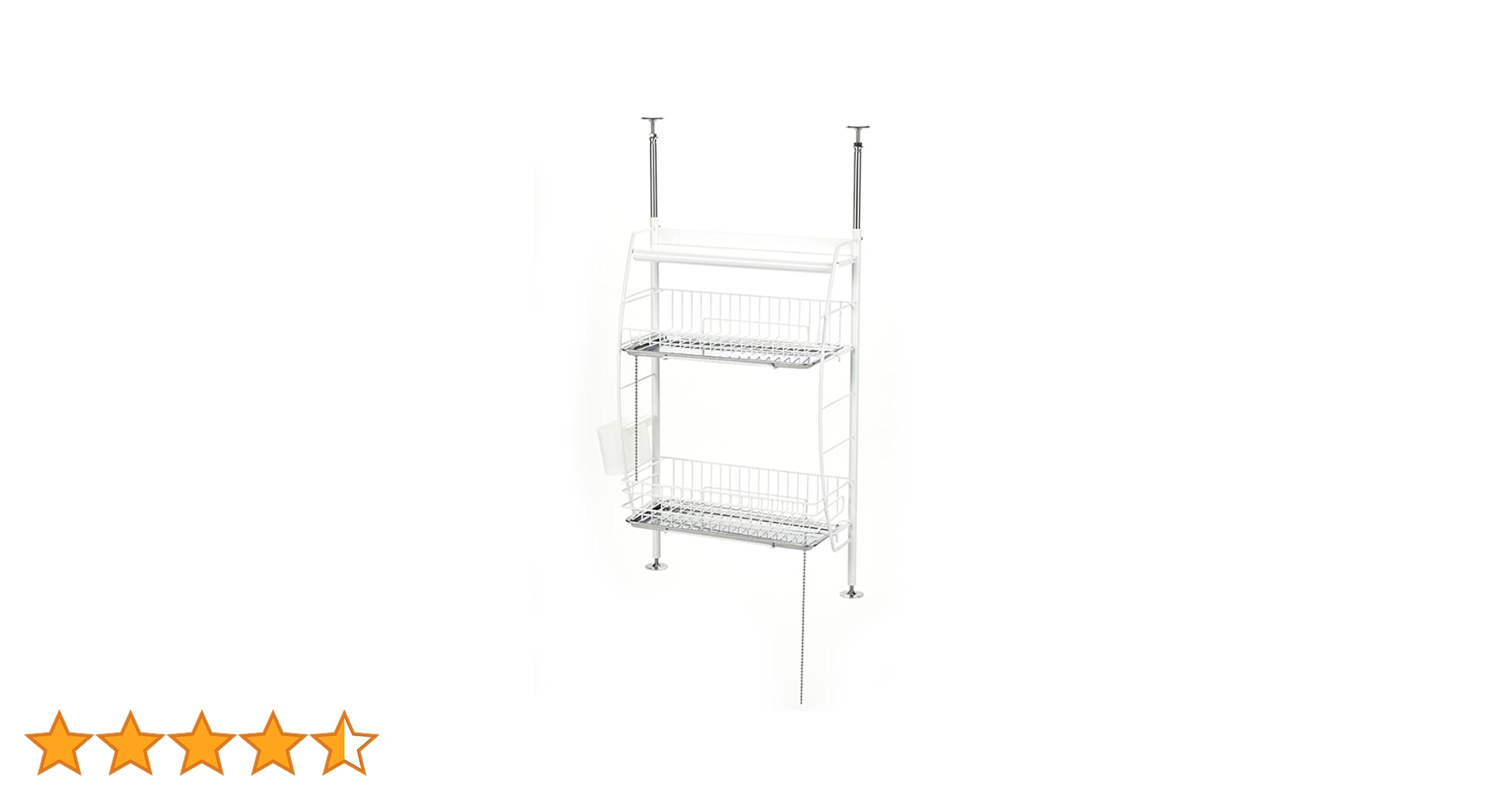 【サンガニッポン】[燕三条] bws 流れるつっぱり水切りラック bws SELECTION, キッチンでさりげなく毎日を支える - 流れる