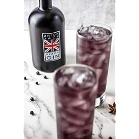 Buy The Handmade Gin Company's Premium Union Black Jack Gin 40% ABV – 4x Distilled British Gin with Aniseed Notes, 50cl Bottle – The Handmade Gin Company