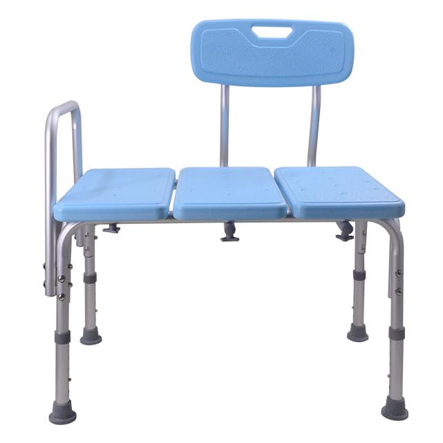 Tabouret de douche réglable antidérapant pour sécuriser la toilette des seniors