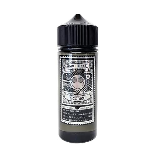 MIMIC BRAND(Tobbaco Series)- LICORICE 100ml / VAPE リキッド ニコチンなし