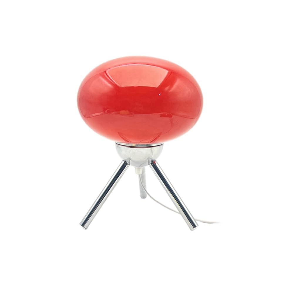 Articles de décoration maison : luminaire LED rouge et lampe de bureau