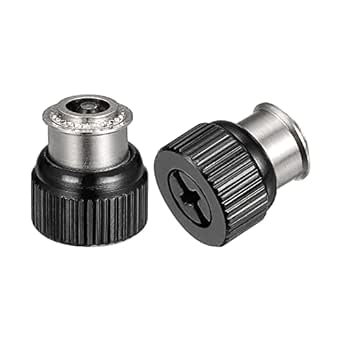 Amazon.com: uxcell 5pcs M3-0.5x4.32mm Computer Case Stainless Steel ...