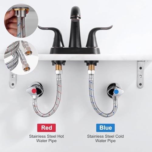 2 Stück 80cm Wasserhahn Anschlussschlauch G1/2 X M10, Warm und Kaltwasser Wasserhahn Anschluss Verlängerung mit Dichtungsband, Edelstahl Geflochtener Flexschlauch Armatur Geeignet für Küchen und Bäder