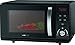 Clatronic MWG 789 H Microonde/800 Watt/23 litri/4 in 1 Forno a microonde, Grill, aria calda, Pizza/Nero