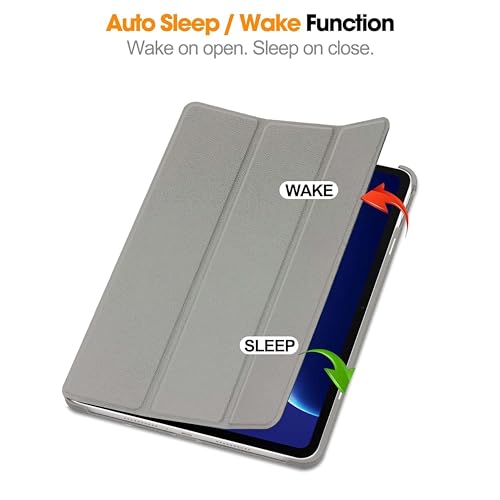 Image of ProElite Case Cover for OnePlus Pad Go 2 12.1 inch Case, Slim Trifold Flip case Cover for OnePlus Pad Go 2 12.1 inch Tablet [Auto Sleep Wake Feature], Grey