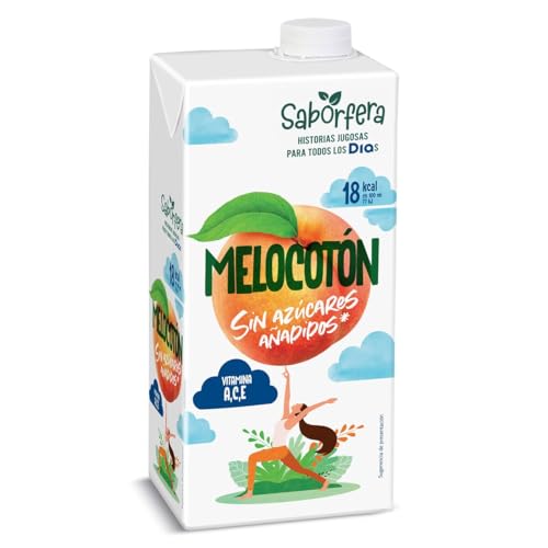 DIA ZUMOSFERA zumo de melocotón sin azúcares añadidos envase 1 lt