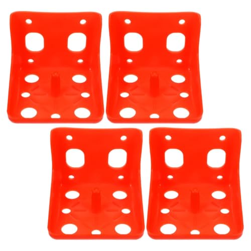 Soporte de bloques minerales sin rebabas para ganado doméstico, pack de 4 unidades