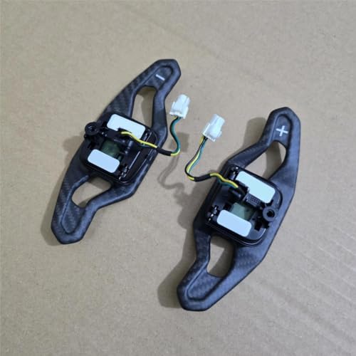 Paletas de cambio de fibra de carbono mate para mejorar el control en A6 S6 RS6 C8