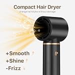 5 en 1 Ensemble de brosses pour sèche-cheveux, Fotgear 800W Chaud Air Styler de cheveux Auto Wrap Curlers Multi outils de collage des cheveux avec 3 Paramètres de température de niveau convenant pour le séchage à sec droit Lissage Volumisation