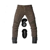 4. Protección: Equipo protector CE, equipo de protección de la rodilla X2, equipo protector de la cadera x2 en las caderas y las rodillas de los pantalones para evitar que se caiga