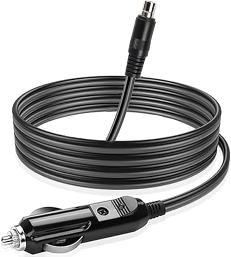 12V 車載シガーソケット充電ケーブル DC8020ポート 100cm 急速充電 LED指示ライト付き エネルギー貯蔵、自動車機器、ポータブル電源充電用ケーブルの画像
