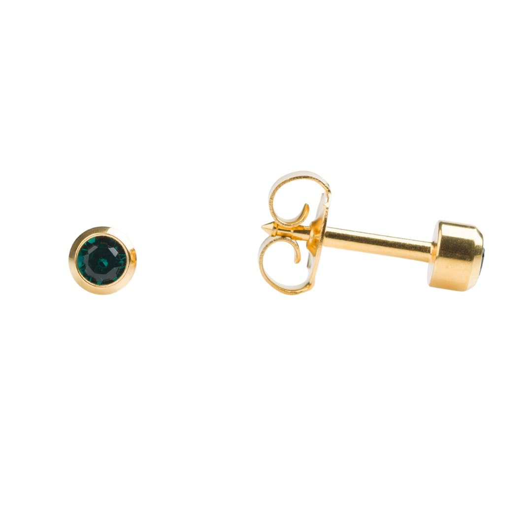 Studex Sterilized Piercing Earrings Ear Stud Birthstone May