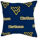 College Covers Everything Comfy West Virginia Mountaineers 16" x 16" Decorative Pillow