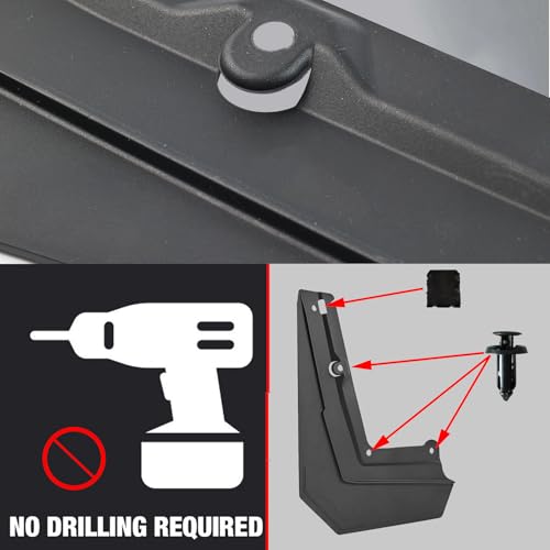 Image of XUKEY 4PCS Mud Flaps Splash Guard for Tesla Cybertruck 2025 2024 Mudguards Mudflaps Fender Tire Protector Rear Front Car Accessories Replacement
