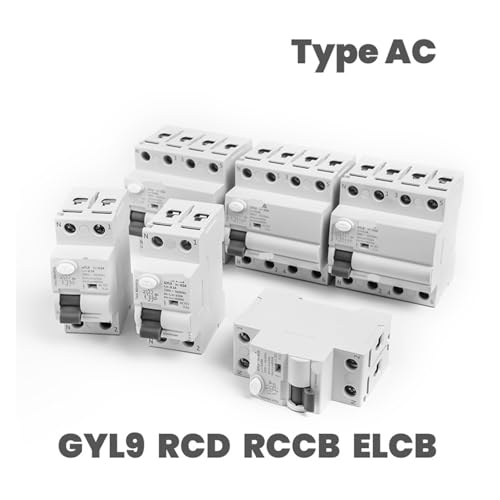 Disyuntor diferencial de corriente residual RCCB GYL9 CA para interruptor magnetotérmico 2P 4