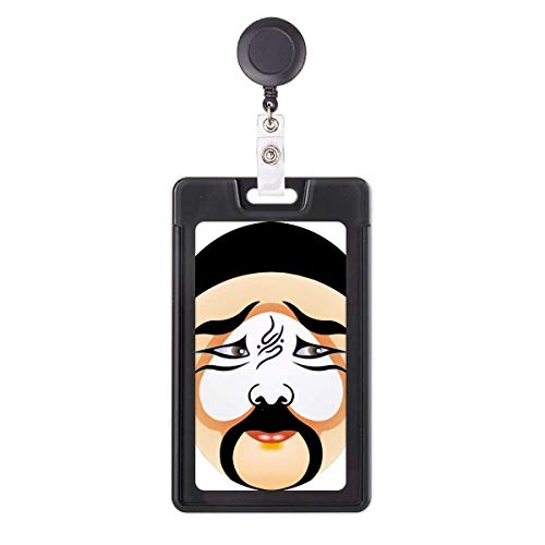 Porte-badge opéra de Pékin coloré pour illuminer vos journées de bureau