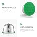 i Cafilas 2 Filtros Cápsulas Rellenar reutilizar para Dolce Gusto,capsulas Reutilizables Dolce...