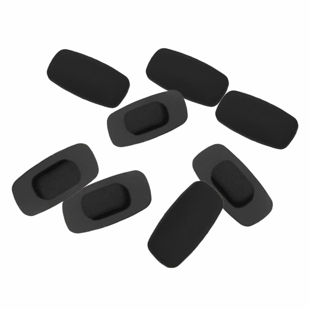 Soft Silicone Eyeglass Nose Pads-sunglass nose pads replacement- Rectangle Shaped Slide/Push-in Nose Pads