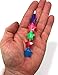 Funiverse 40 Bulk Star Stacking Pencil Bright Colored Assortment