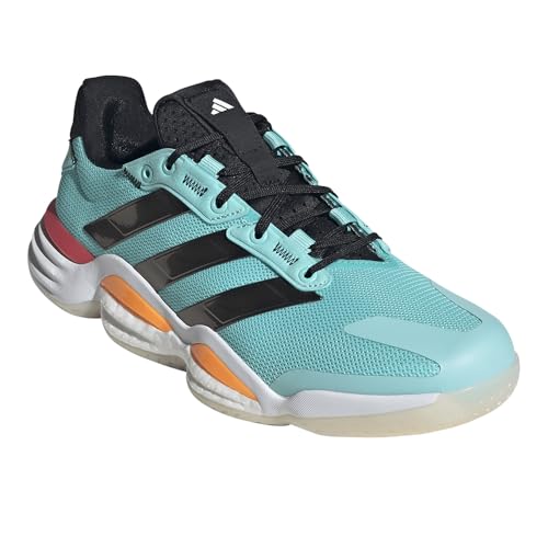 adidas Men's Stabil 16 Indoor, Flash Aqua/Black/Semi Lucid Red, 11 by adidas - Image 2