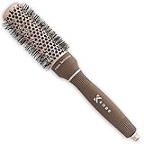 Kobe Professional Heat-Retaining Ceramic & Ionic Round Hair Brush for Blow Drying - With Nanotechnology - 32mm Barrel Brush - Blow Dry Hair Brush,Curling Brush